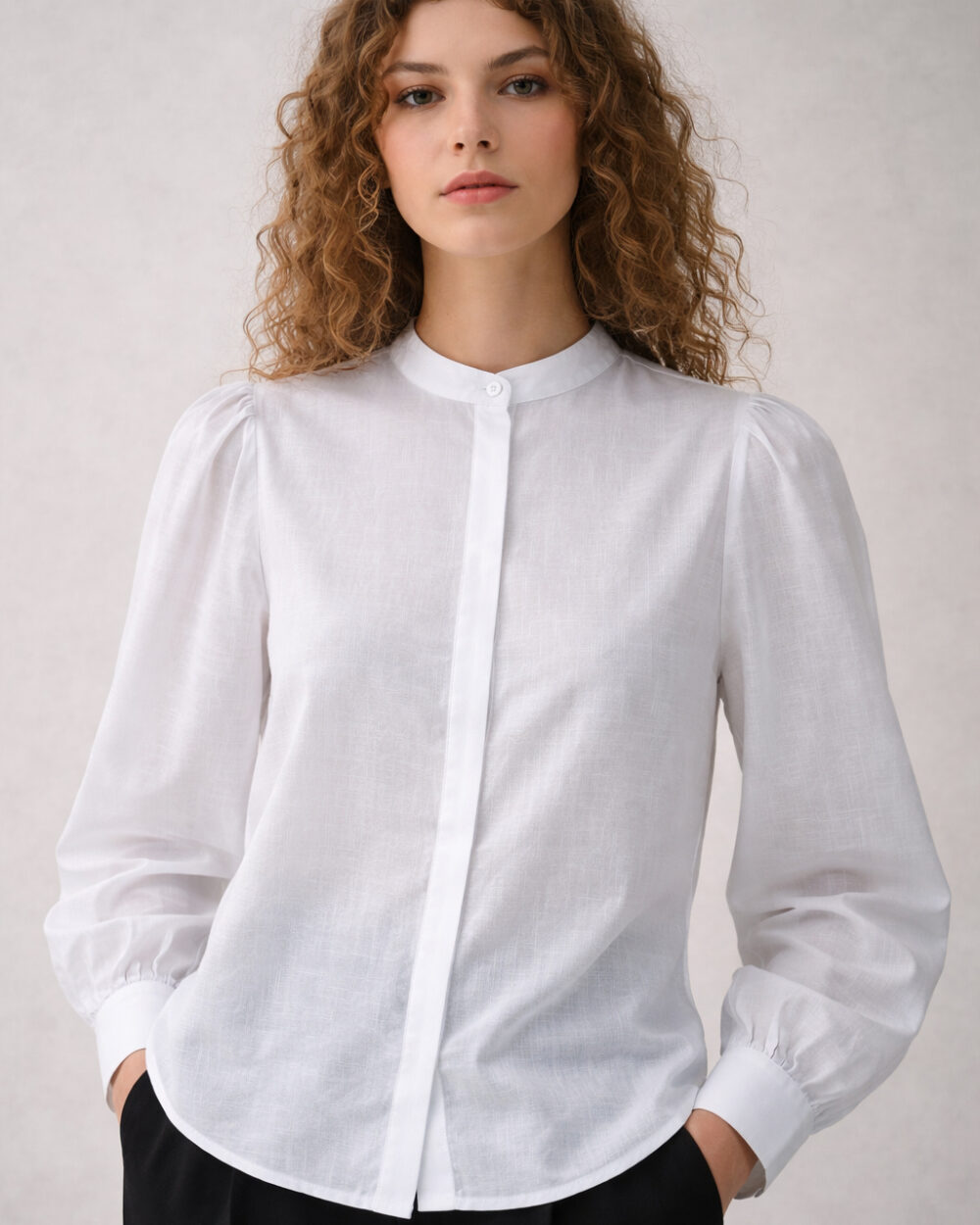 White Office wear Shirt
